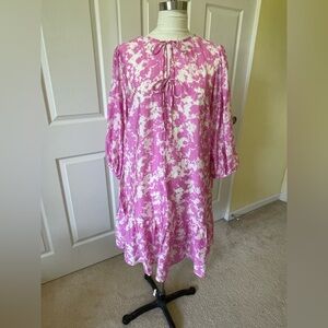 & Other Stories NWOT Pink/White Floral Dress